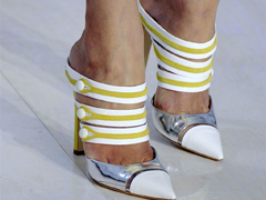 2013春夏女鞋趋势预测--光辉未来主义派