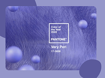 长春花蓝Very Peri -- PANTONE（潘通）2022年度代表色